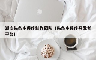 射洪湖南头条小程序制作团队（头条小程序开发者平台）